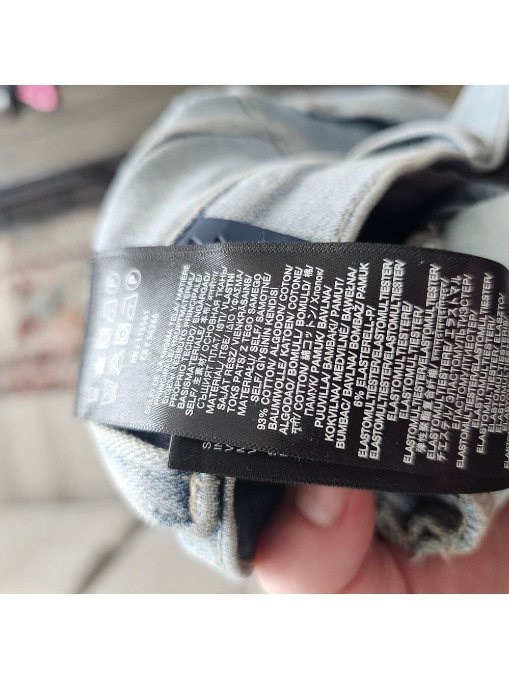 7FAM High Waist Slim Kick Jeans - Picture 6 of 7
